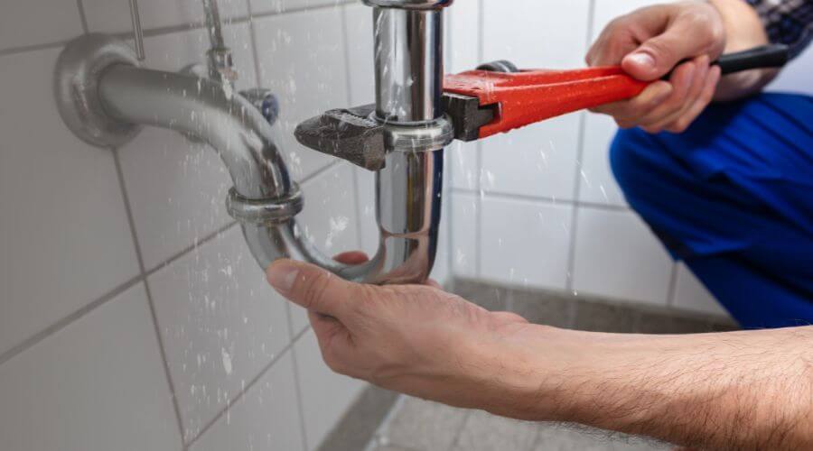 Professional clogged toilet repair in Brixey, MO